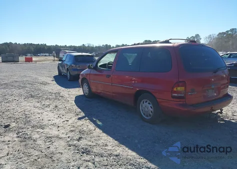 1998 Ford Windstar Gl/Limited/Lx from USA, damaged, VIN 2FMZA5143WBE16596